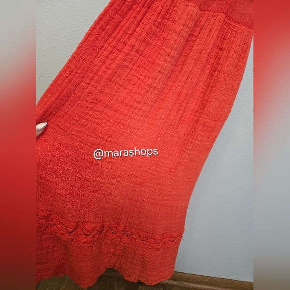 Free People X Jen's Pirate Booty Trailing Jade Maxi Dress - Picture 6 of 12